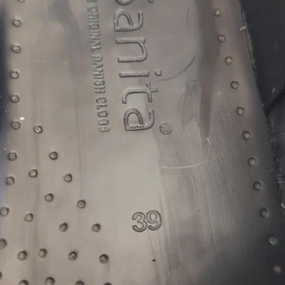 Sanita Reptile Embossed Leather Slip On Clogs EU 39 Blue Green - Picture 6 of 16